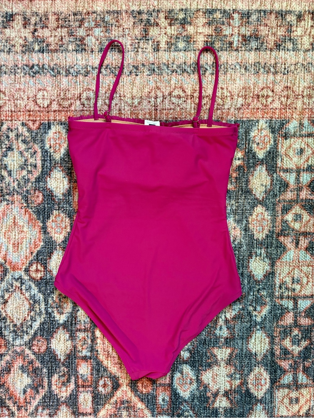 J. Crew Smocked 1pc Swimsuit - Picture 7 of 7